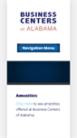 Mobile Screenshot of businesscentersofalabama.com