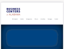 Tablet Screenshot of businesscentersofalabama.com